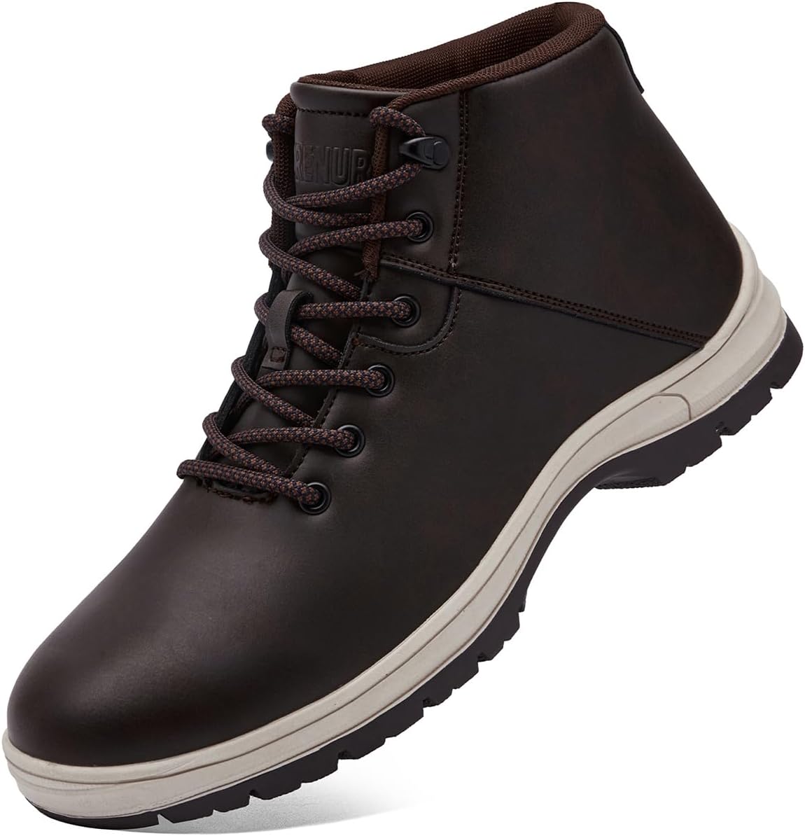 Mens Lightweight Hiking Boots Water Resistant Mid Ankle Work Casual Hiker Trekking Outdoor Boots Anti Slip Hiking Shoes - Image 3