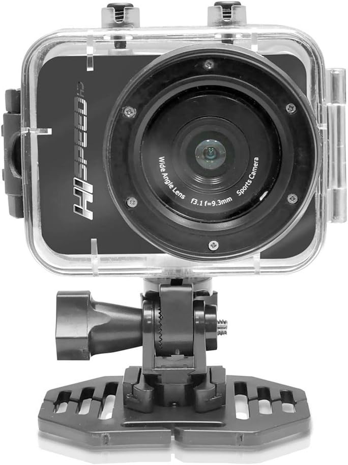 Pyle Hi Speed Sports Action Camera - HD 1080P Mini Camcorder w/ 12 MP Cam, 2.4" Touch Screen USB SD Card HDMI, Battery - Waterproof Case, USB Cable, Wireless Remote Control, Mount PSCHD60BK (Black) - Image 3