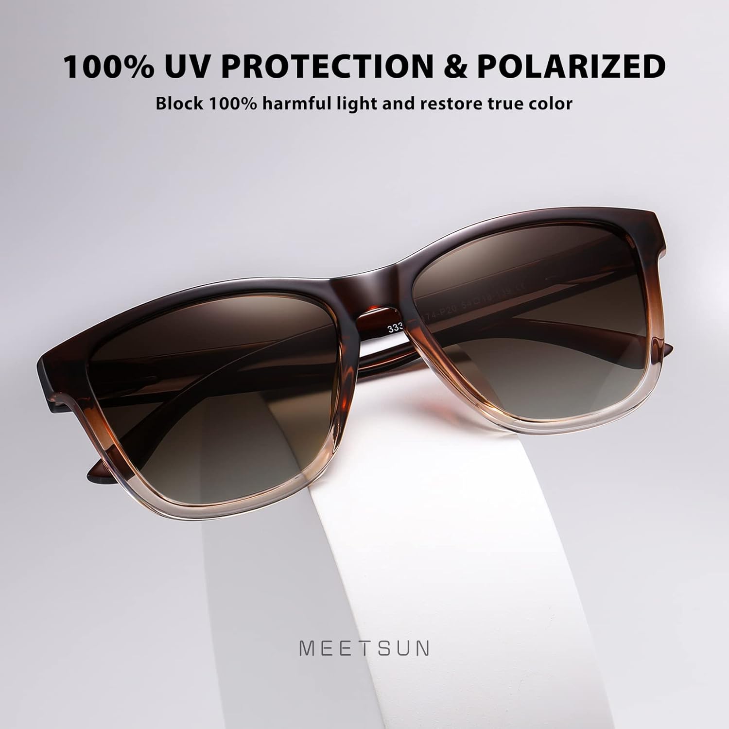 MEETSUN Polarized Sunglasses for Women Men Classic Retro Designer Style Fashion UV400 Protection - Image 5