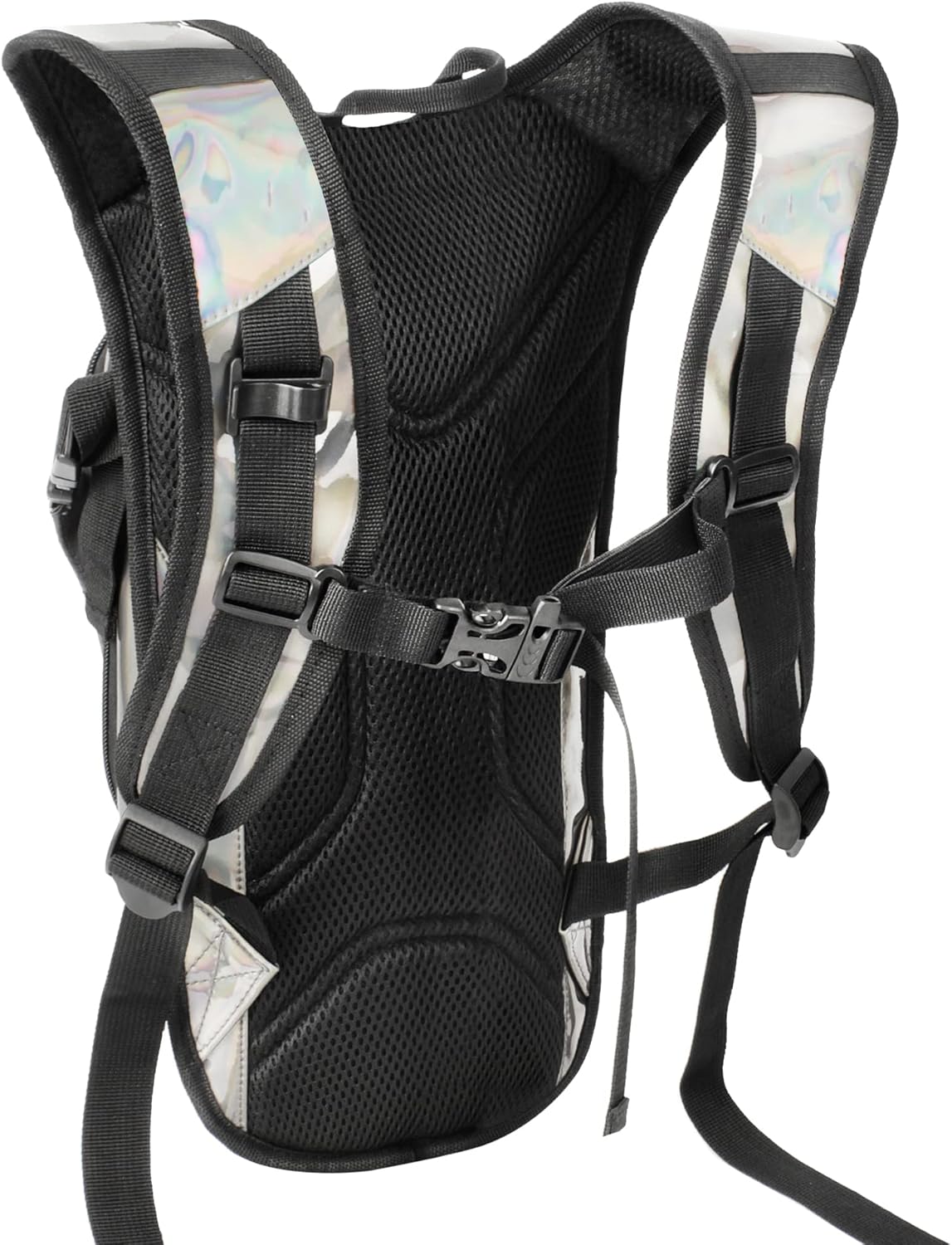 Reflective Hydration Backpack, Hydration Pack - Water Backpack with 2L/3L Hydration Bladder, Essential for Festivals - Rave Hydration Pack for Hiking, Running, Cycling, and Festivals - Image 5
