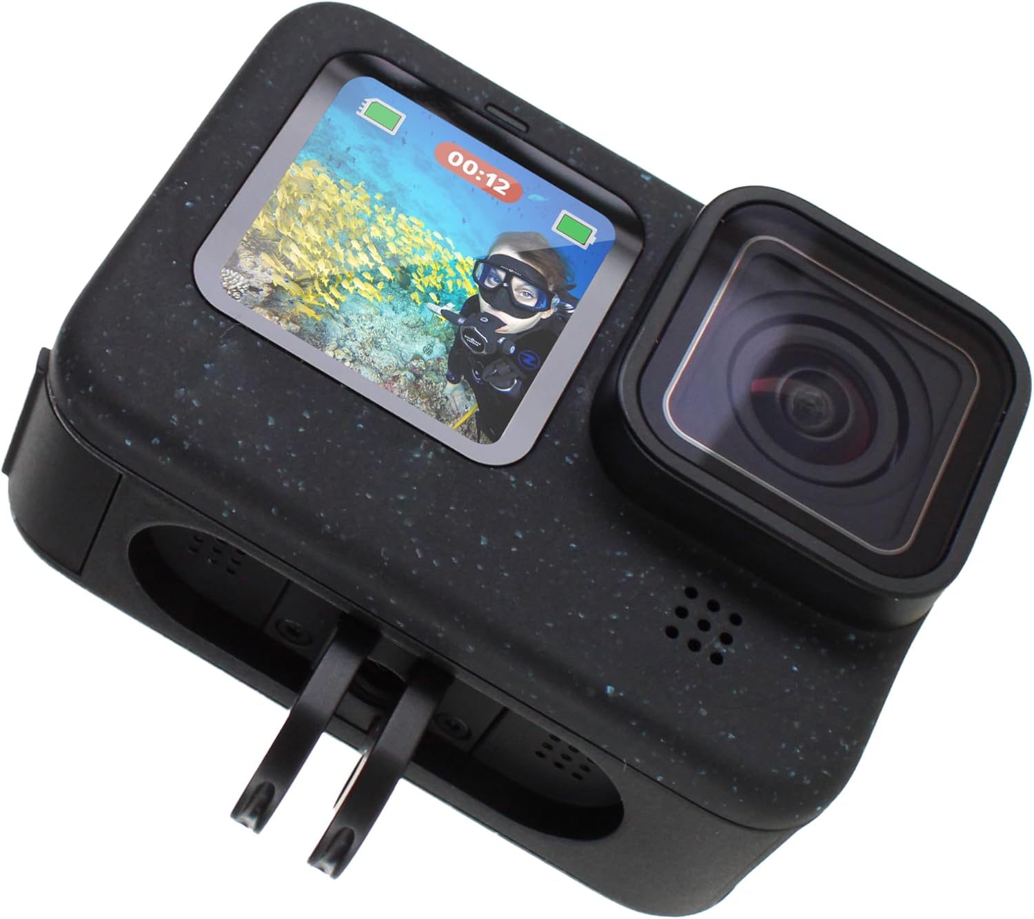 GoPro HERO12 (Hero 12) Black - Waterproof Action Camera with 5.3K HDR Video, 27MP Photos, 1/1.9" Image Sensor, Live Streaming, Webcam, Stabilization + 64GB Card & 50 Piece Accessory Kit - Bundle - Image 9