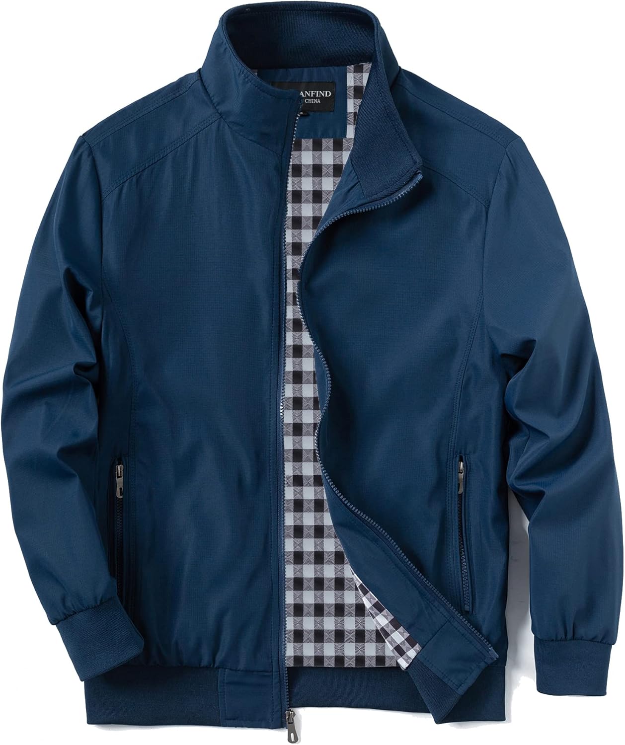 URBANFIND Men's Sports Shell Jacket Lightweight Windbreaker Outdoor Recreation Coat - Image 2