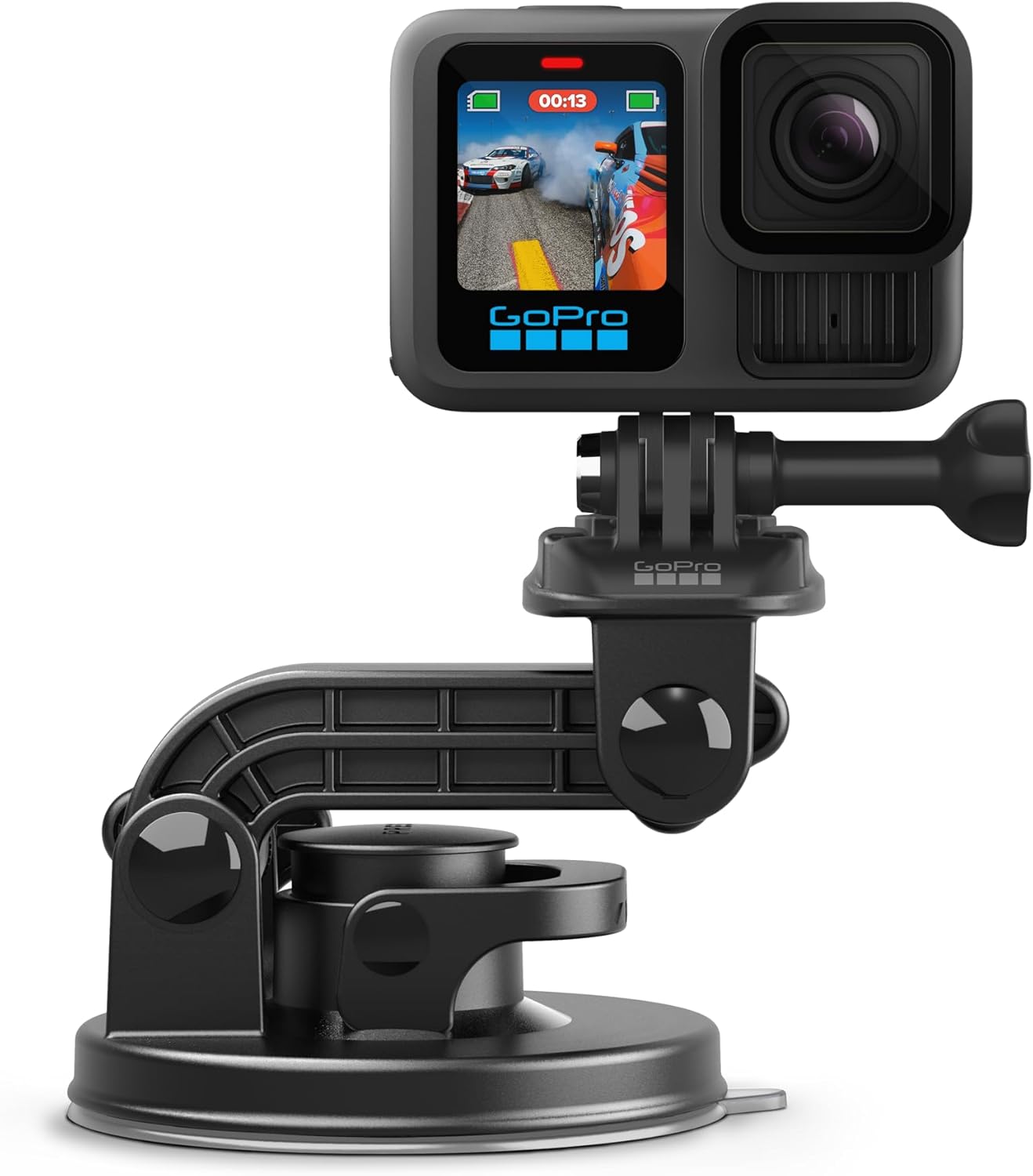 GoPro Suction Cup Mount (GoPro Official Mount), Black - Image 6