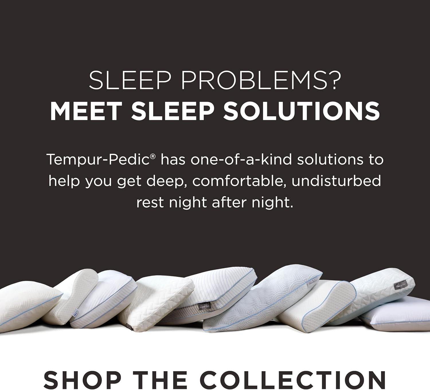 Tempur-Pedic TEMPUR-Ergo Neck Pillow, Large Profile, White - Image 17