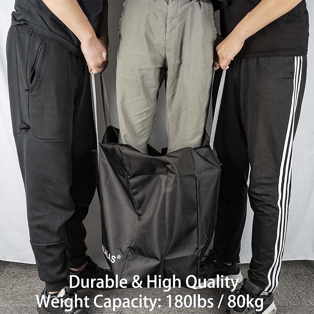 Travel Duffle Bag,96L Extra Large Duffel Bag Lightweight,Waterproof Duffle Bag for Men Women,Black - Image 4