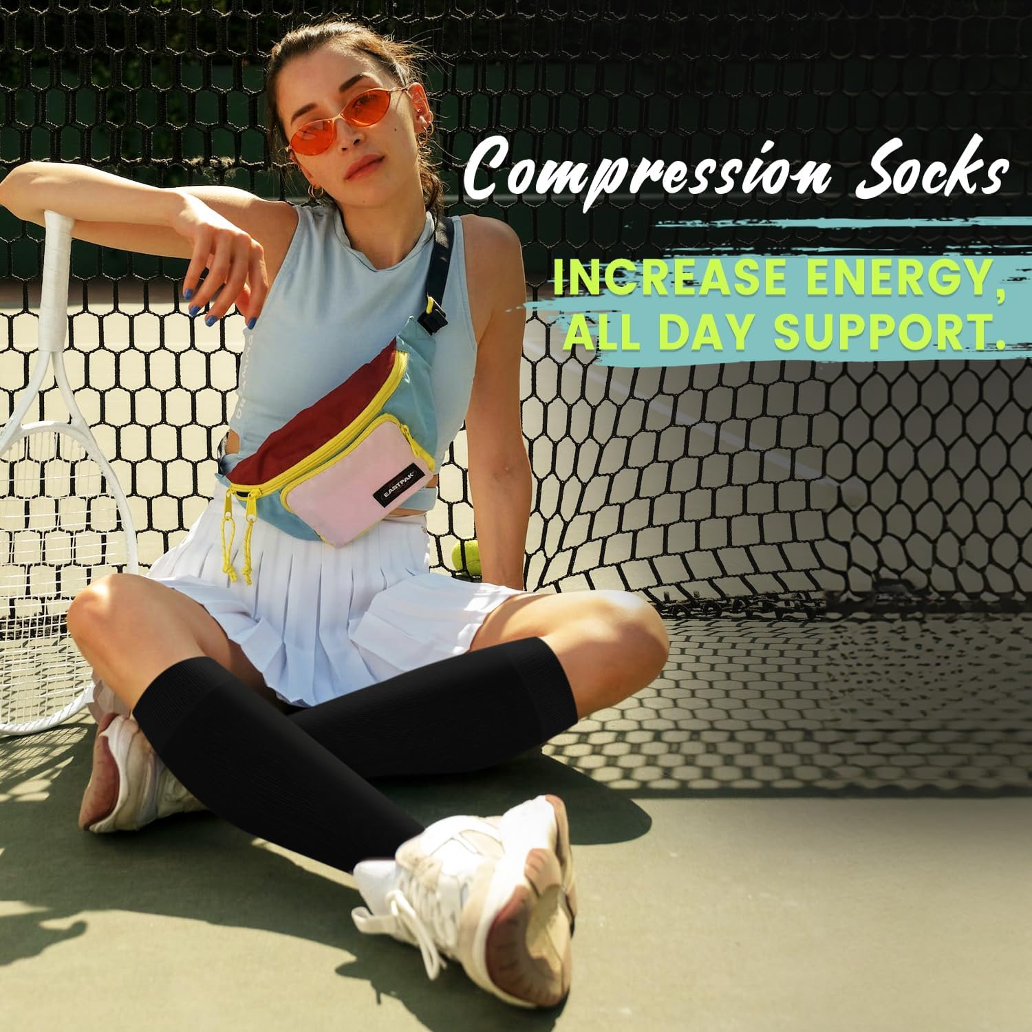 Copper Compression Socks 15-20 mmHg for Men & Women 8 Pairs – Circulation Support for Nurses, Travel, Running, Hiking, Soccer - Image 4