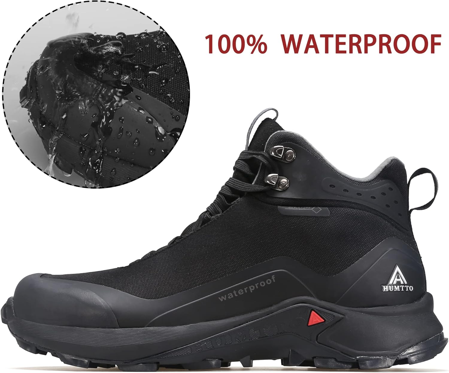 HUMTTO Men's All-Terrain Waterproof Hiking Boots Lightweight Breathable Outdoor Ankle Boots Trekking Hiking Shoes - Image 3