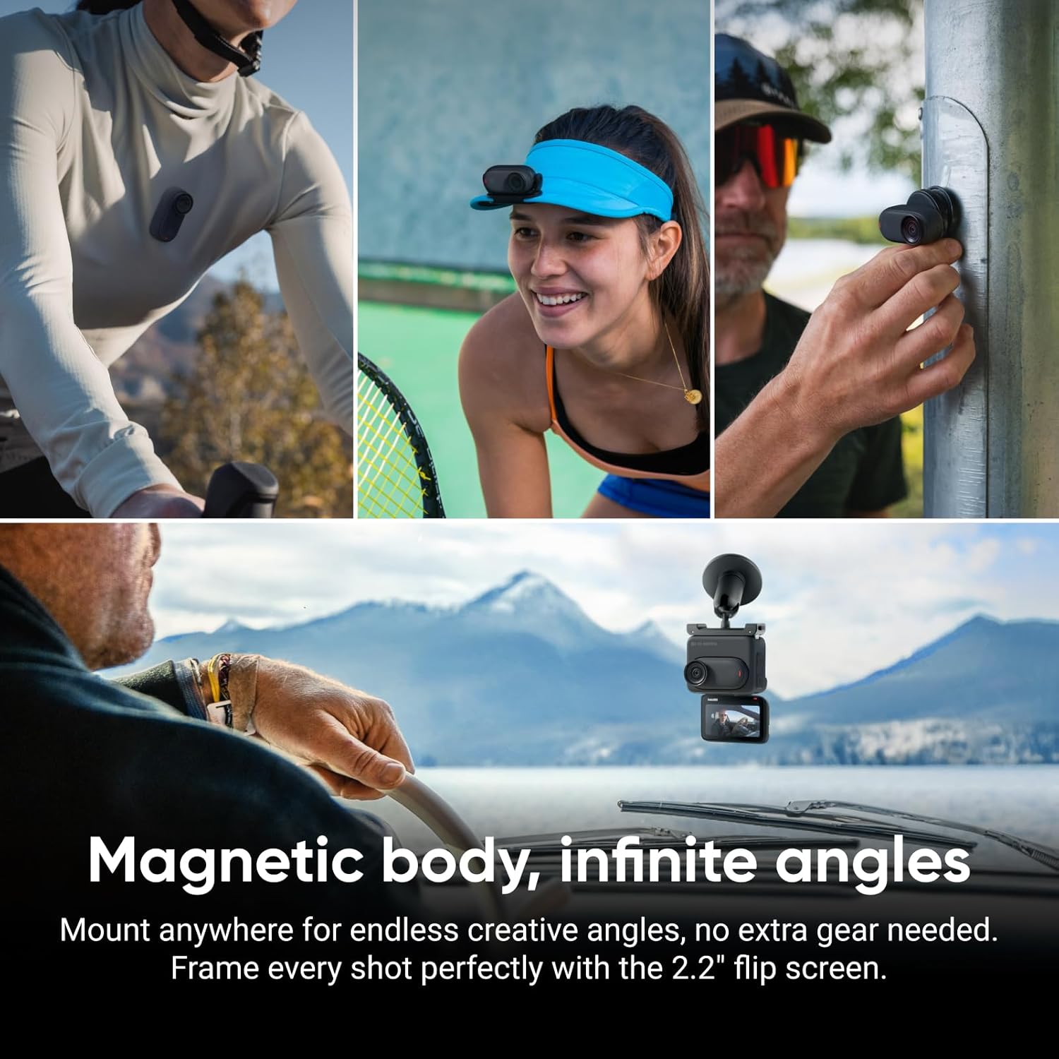 Insta360 GO 3S - 128 GB Black 4K Tiny Portable Vlogging Camera, Hands-Free POVs, Mount Anywhere, Stabilization, 140 Min Battery Life, 10m Waterproof, Pet POV - Image 5