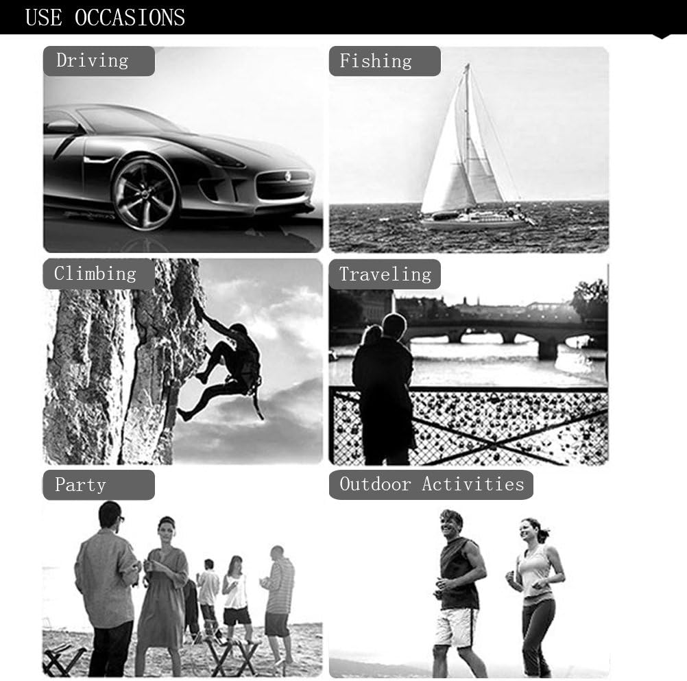 Polarized Sunglasses for Men Driving Mens Sunglasses Rectangular Vintage Sun Glasses for Men/Women - Image 7