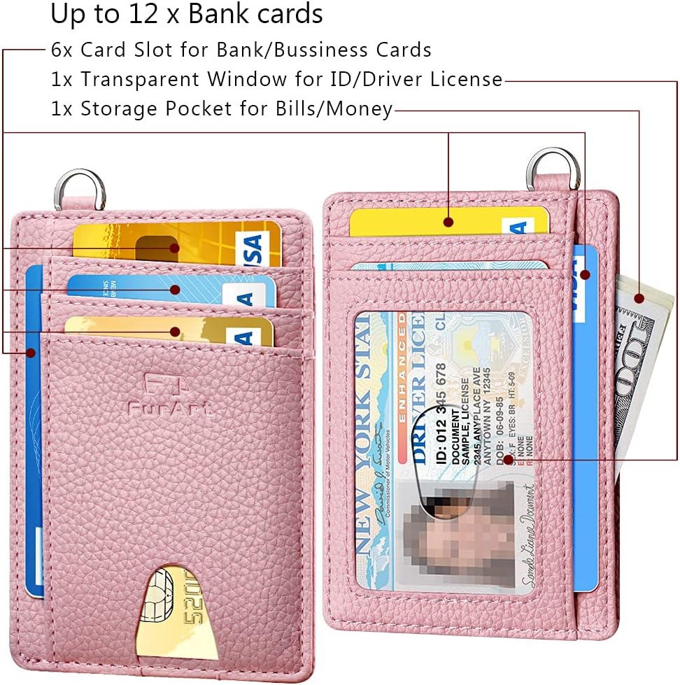 FurArt Slim Minimalist Wallet, Front Pocket Wallets, RFID Blocking, Credit Card Holder for Men - Image 7