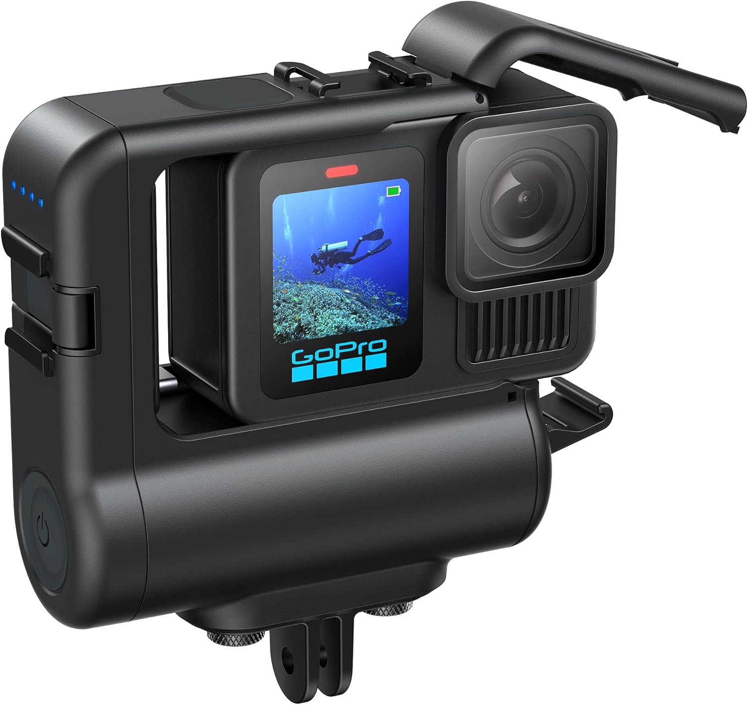 Re-Fuel 9 Hour Action Pack Extended Battery for GoPro Hero 13 12 11 10 9 Black, Waterproof 33ft Dustproof Rechargeable Power Bank (6 Hours 4K Recording) Pass Through Power, All Weather Backup Battery - Image 2