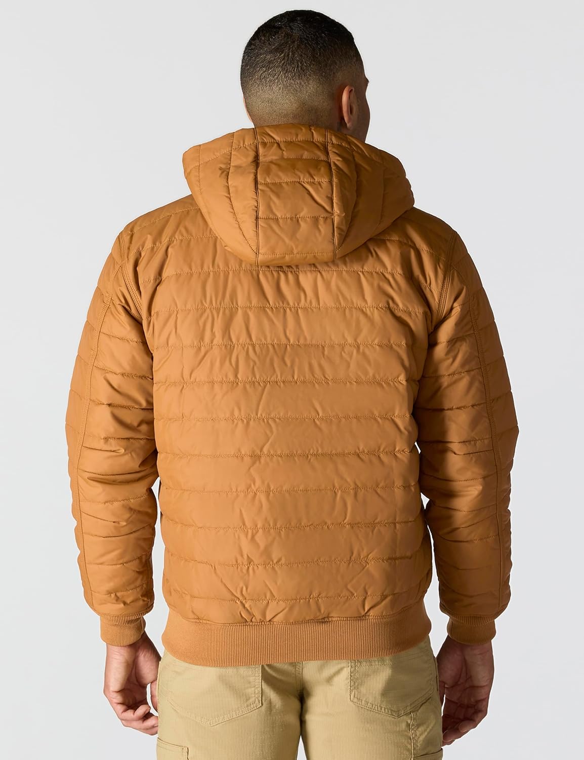 Carhartt Men's Rain Defender® Relaxed Fit Lightweight Insulated Hooded Jacket - Image 3