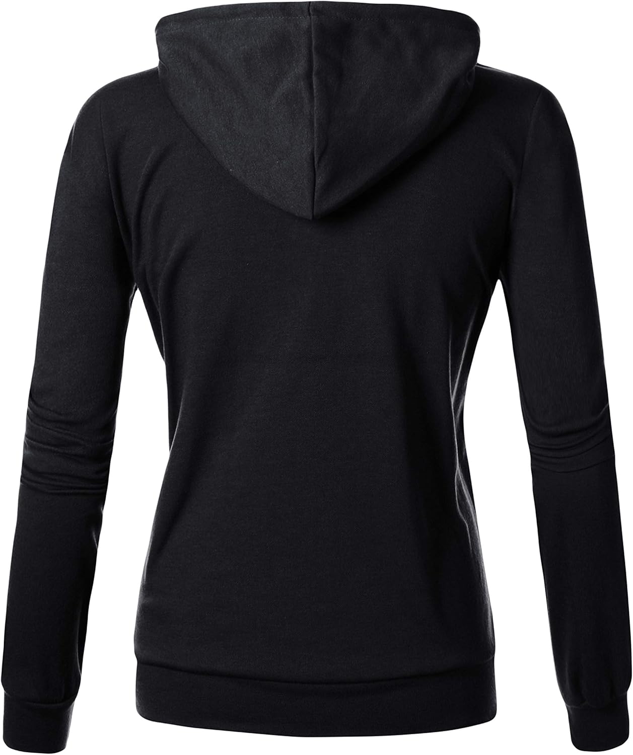 GIVON Women's Lightweight Zip Up Hoodie – Long Sleeve Thin Casual Hooded Jacket, Plus - Image 4