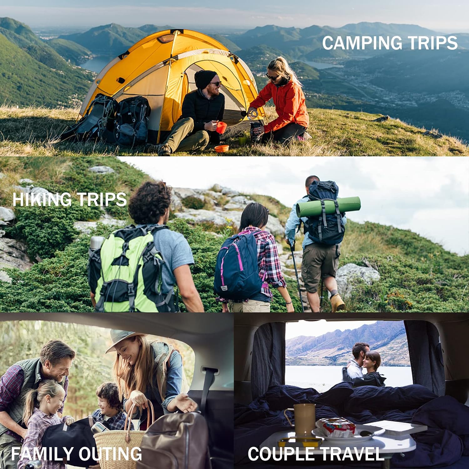 Down Sleeping Bag for Adults 0°F 10°F 15°F 20°F Backpacking Sleeping Bag for Cold Weather with Compression Sack - Image 9