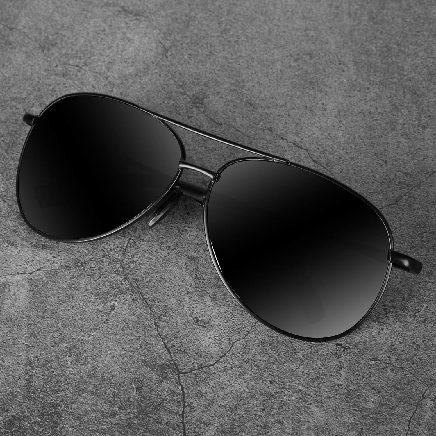 mxnx Aviator Sunglasses for Men Polarized Women UV Protection Lightweight Driving Fishing Sports Unisex glasses MX208 - Image 3