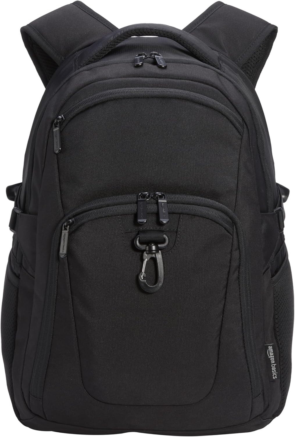 Amazon Basics Travel Laptop Backpack for 15.6 inch Laptop, Black - Image 2