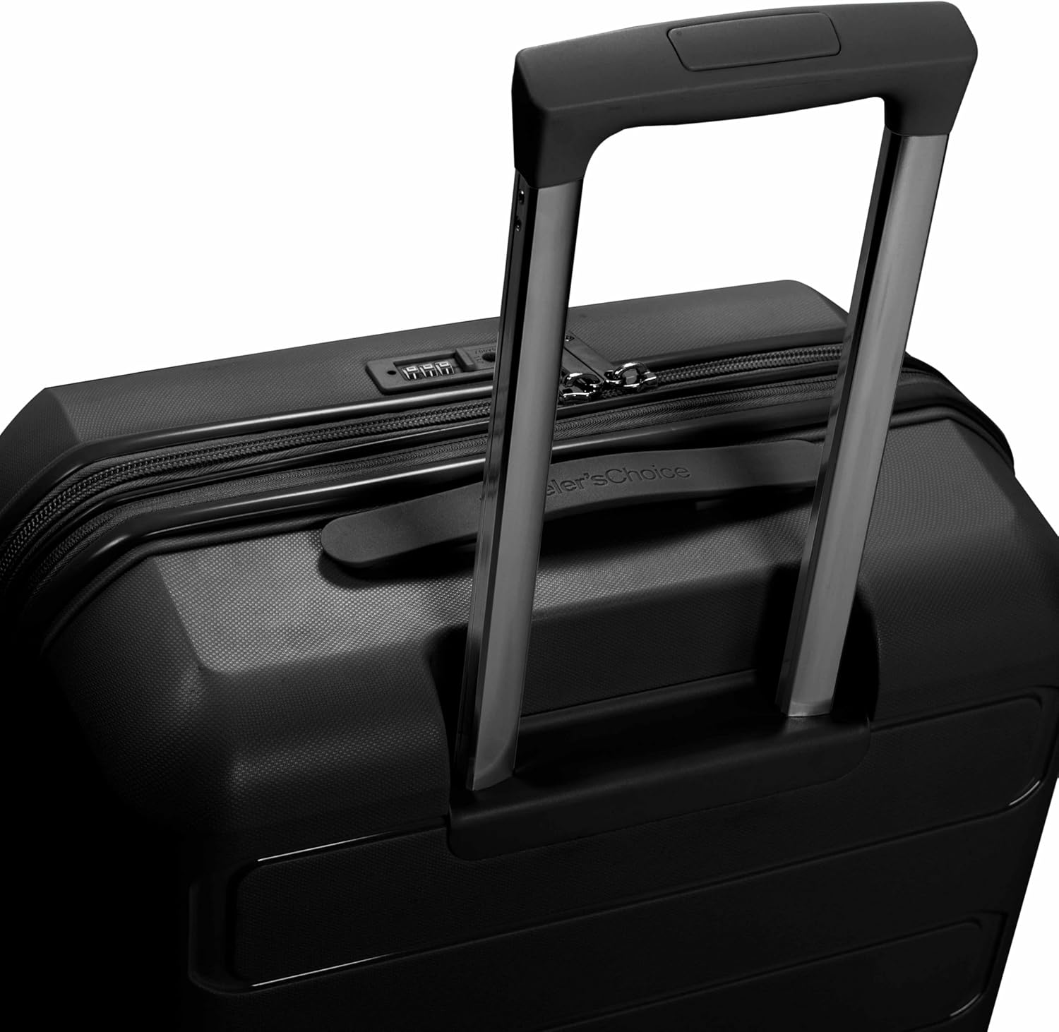Traveler's Choice Pagosa Indestructible Hardshell Expandable Spinner Luggage, Black, 22-Inch Carry-on - Image 12