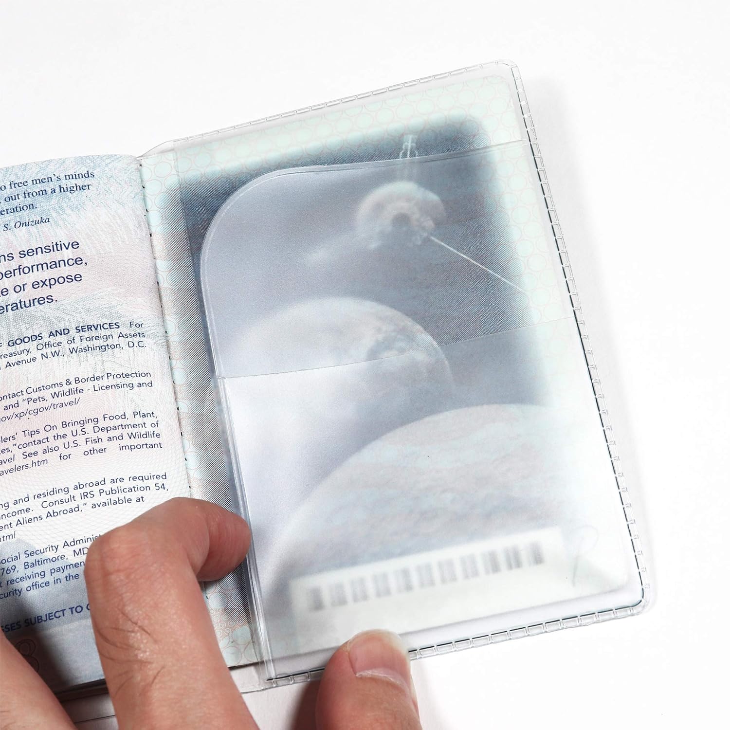 Millennial Essentials unisex-adult Waterproof Clear Passport Cover Plastic Passport Protector Vinyl ID Card Protector Case Holder Travel Pack of 6, - Image 6
