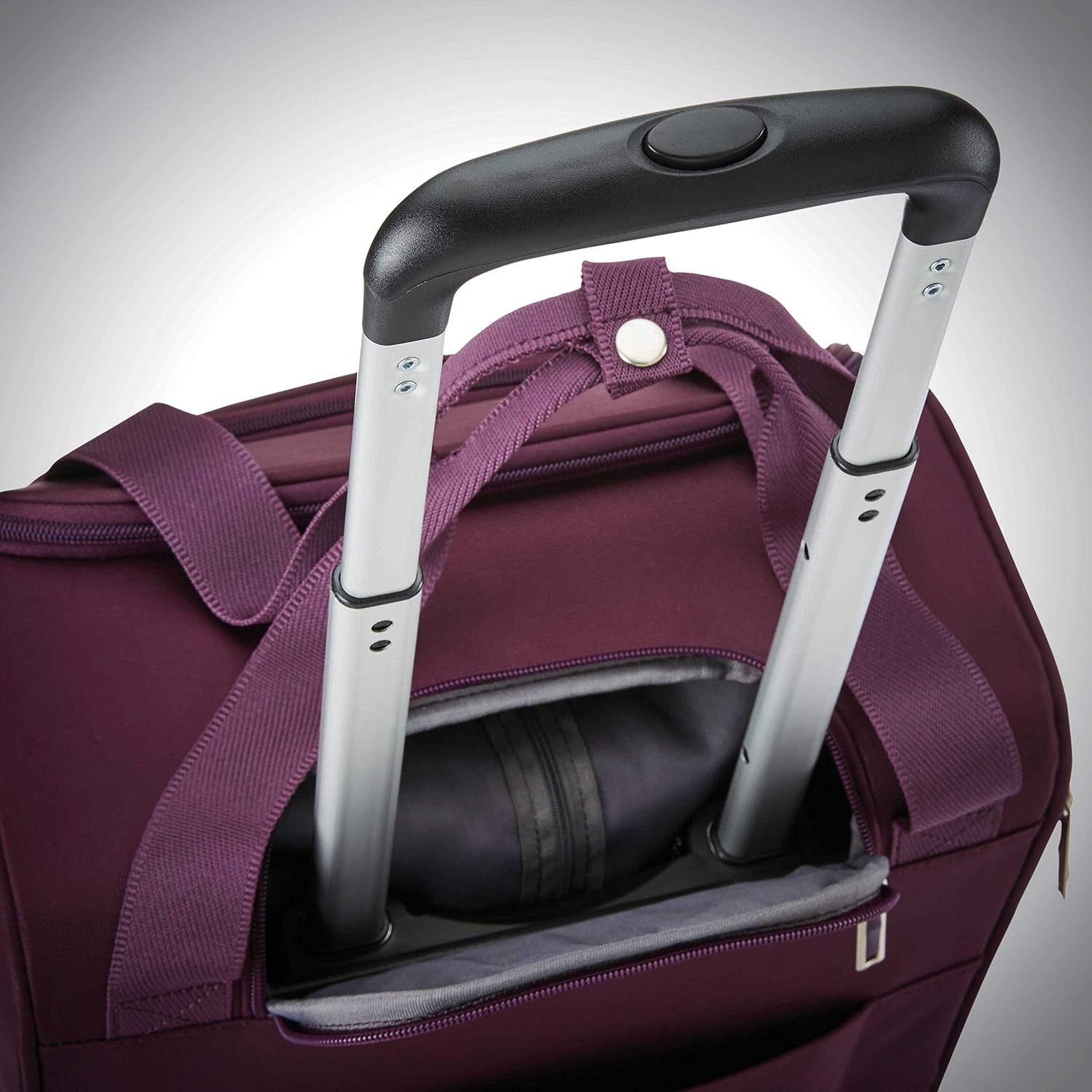 Samsonite Underseat Carry-On Spinner With USB Port, Purple, One Size - Image 9