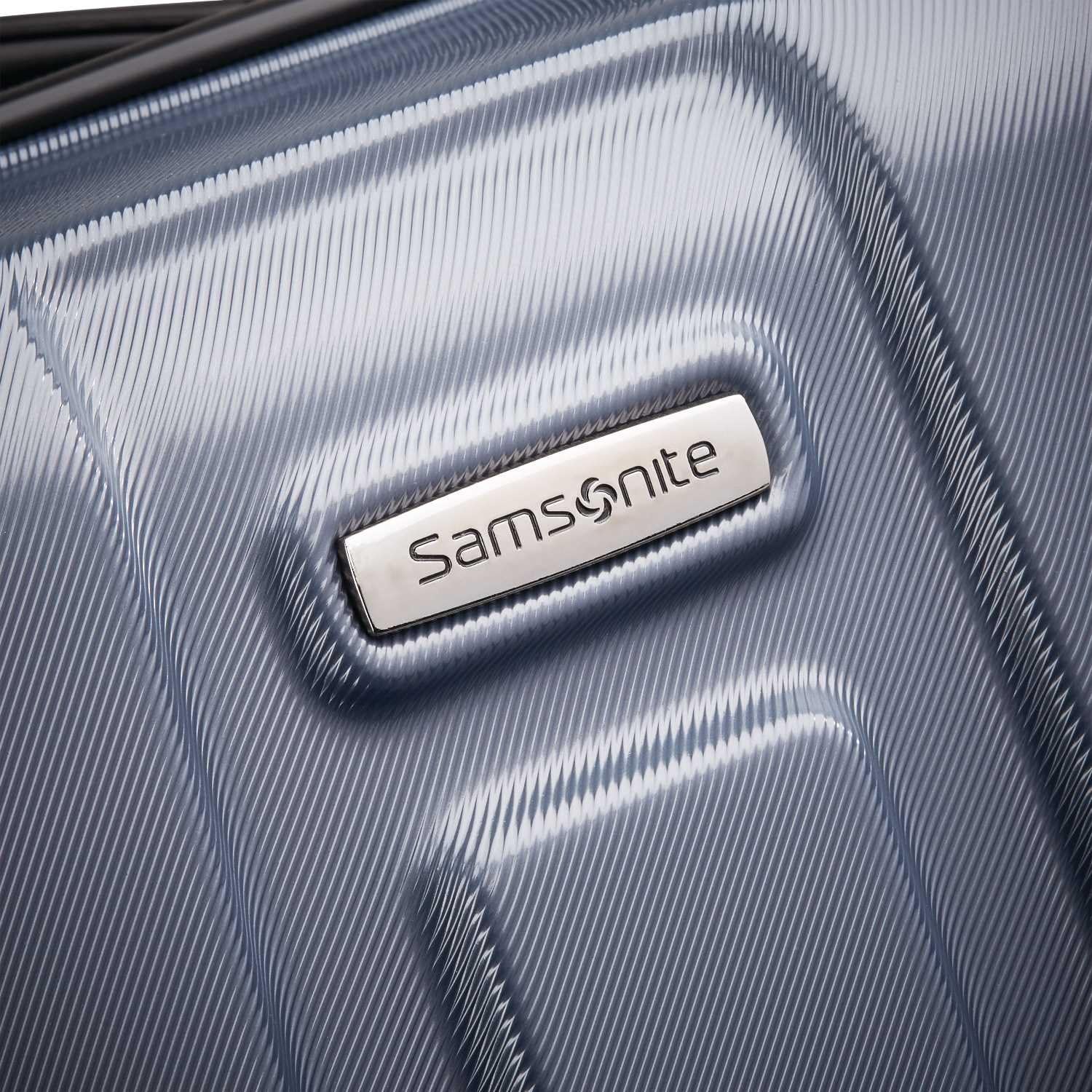 Samsonite Centric Hardside Expandable Luggage with Spinner Wheels, Blue Slate, Checked-Large 28-Inch - Image 6