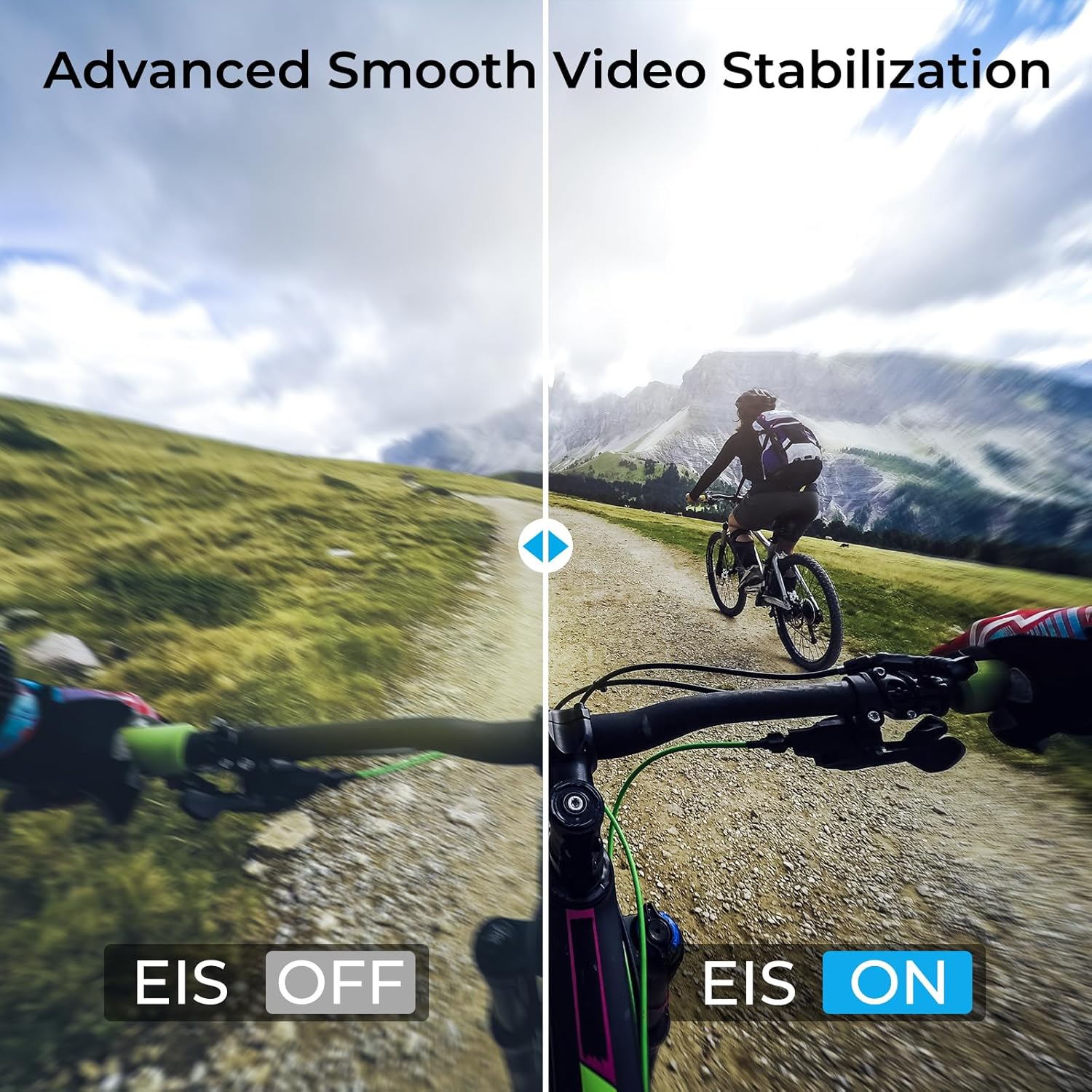 icefox i7 Action Camera 4K 60FPS 30MP with 2X 2150mAh Batteries, Underwater Camera with 5X Zoom, EIS, Powered by Snappro App,Support Video&Photo Editing,Waterproof, WiFi Remote Control - Image 8