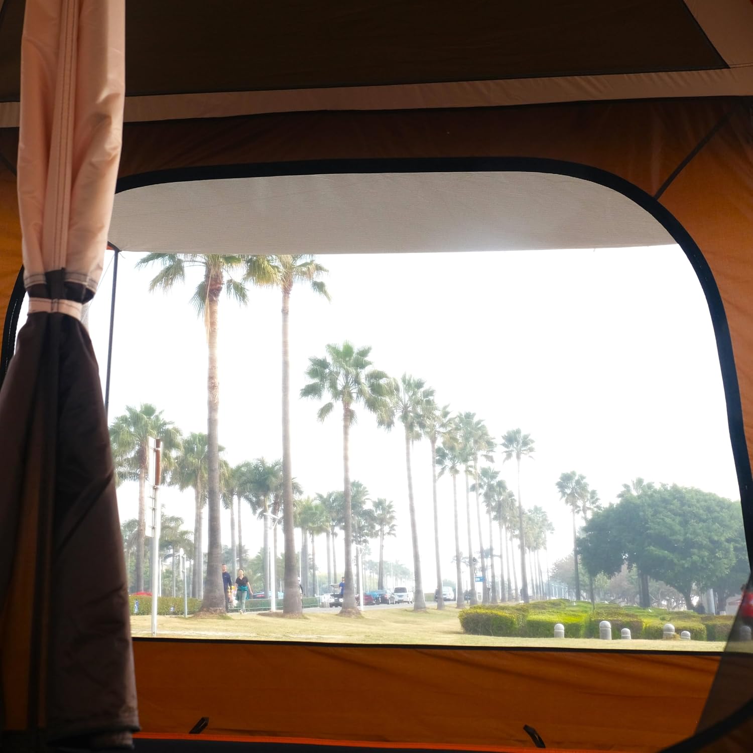 KTT Extra Large Tent 6-10-12-14 Person(A),Family Cabin Tents,2 Rooms,3 Doors and 3 Windows with Mesh,Straight Wall,Waterproof,Double Layer,Big Tent for Outdoor,Picnic,Camping,Family Gathering - Image 12