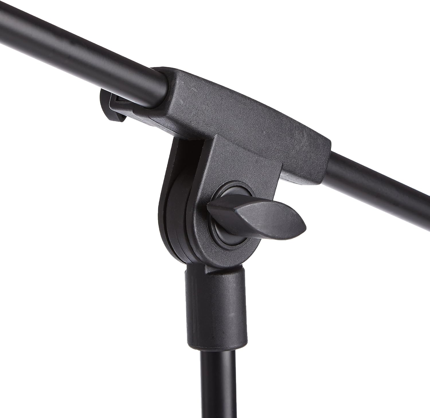 Amazon Basics Adjustable Boom Arm Height Microphone Stand with Tripod Base, Up to 85.75 Inches - Black - Image 5