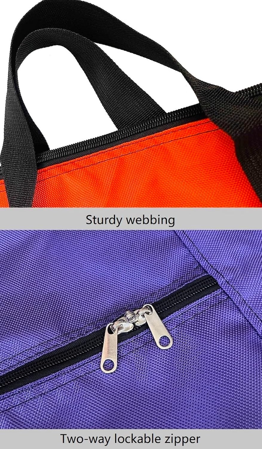 Extra Large Storage Duffle Bag with Zippers and Handles, Big Foldable Duffle Bag for Travel - Image 4