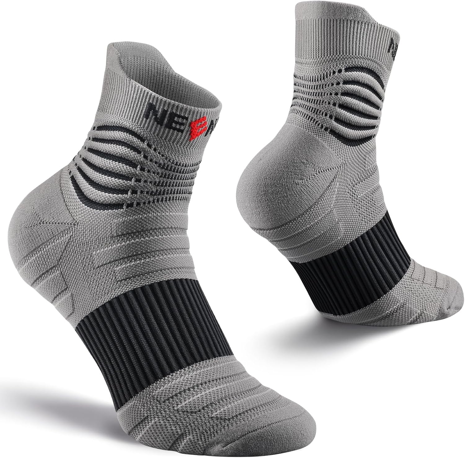 NEENCA Medical Compression Socks for Women & Men Circulation, Ankle Compression Stockings for Pain Relief, Plantar Fasciitis, Swelling, Neuropathy, Runner, Nurses, Travel, Pregnancy, Flying,20-30 mmHg - Image 2