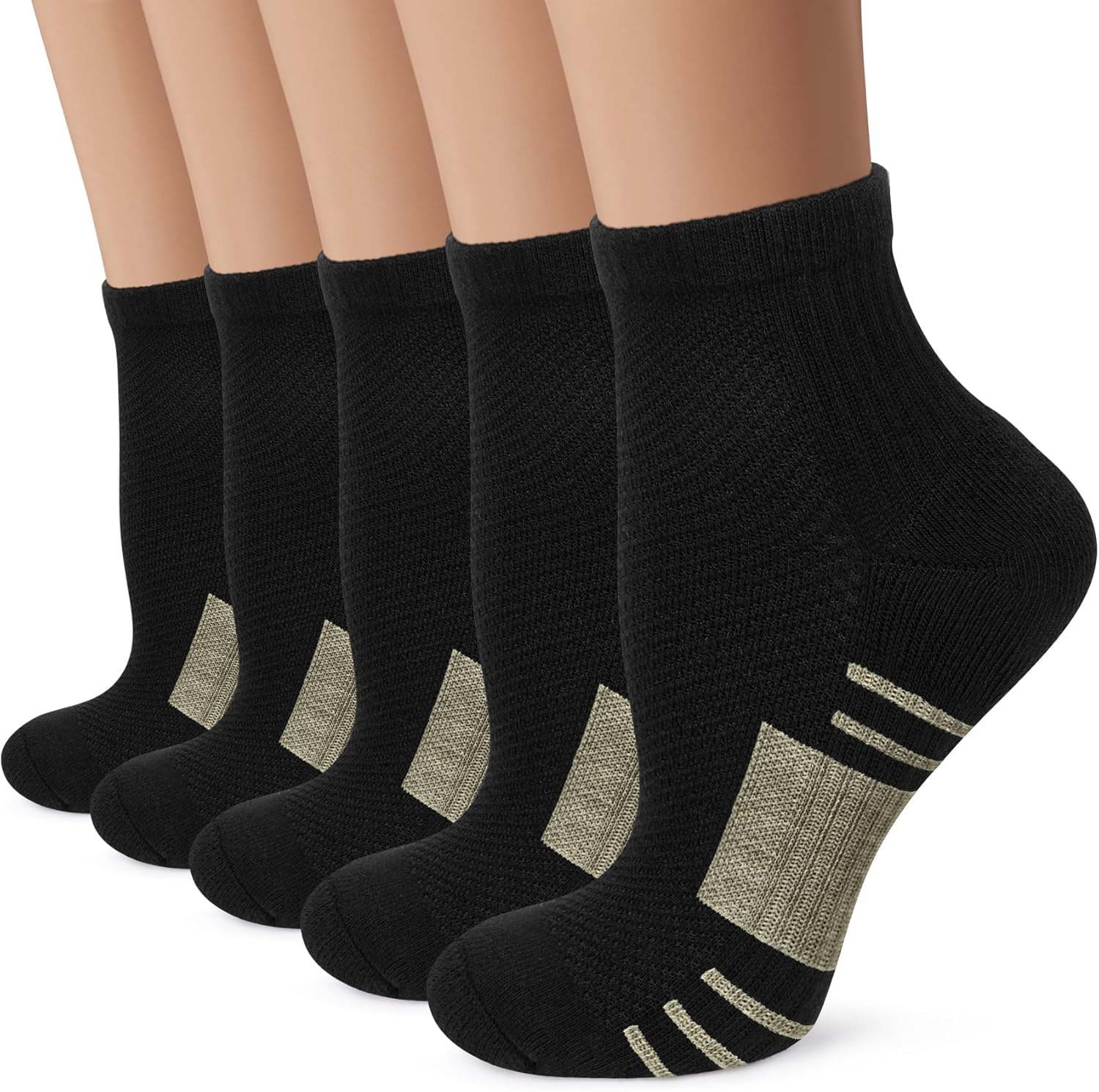 Iseasoo Copper Compression Socks for Men & Women – Plantar Fasciitis Relief, Ankle Support & Circulation – Running & Recovery - Image 2