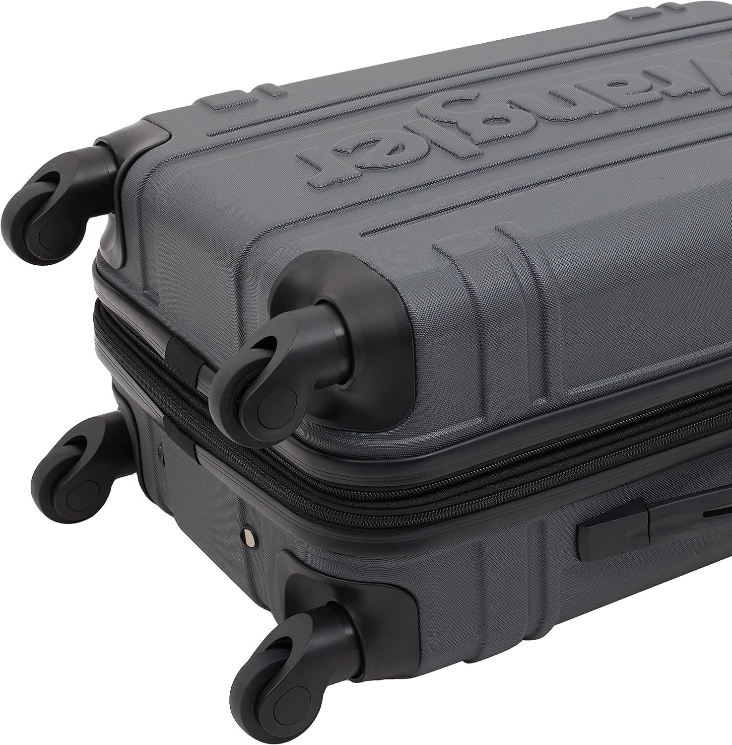 Wrangler Astral Hardside Luggage, Dark Shadow, 22-Inch Carry-On - Image 6