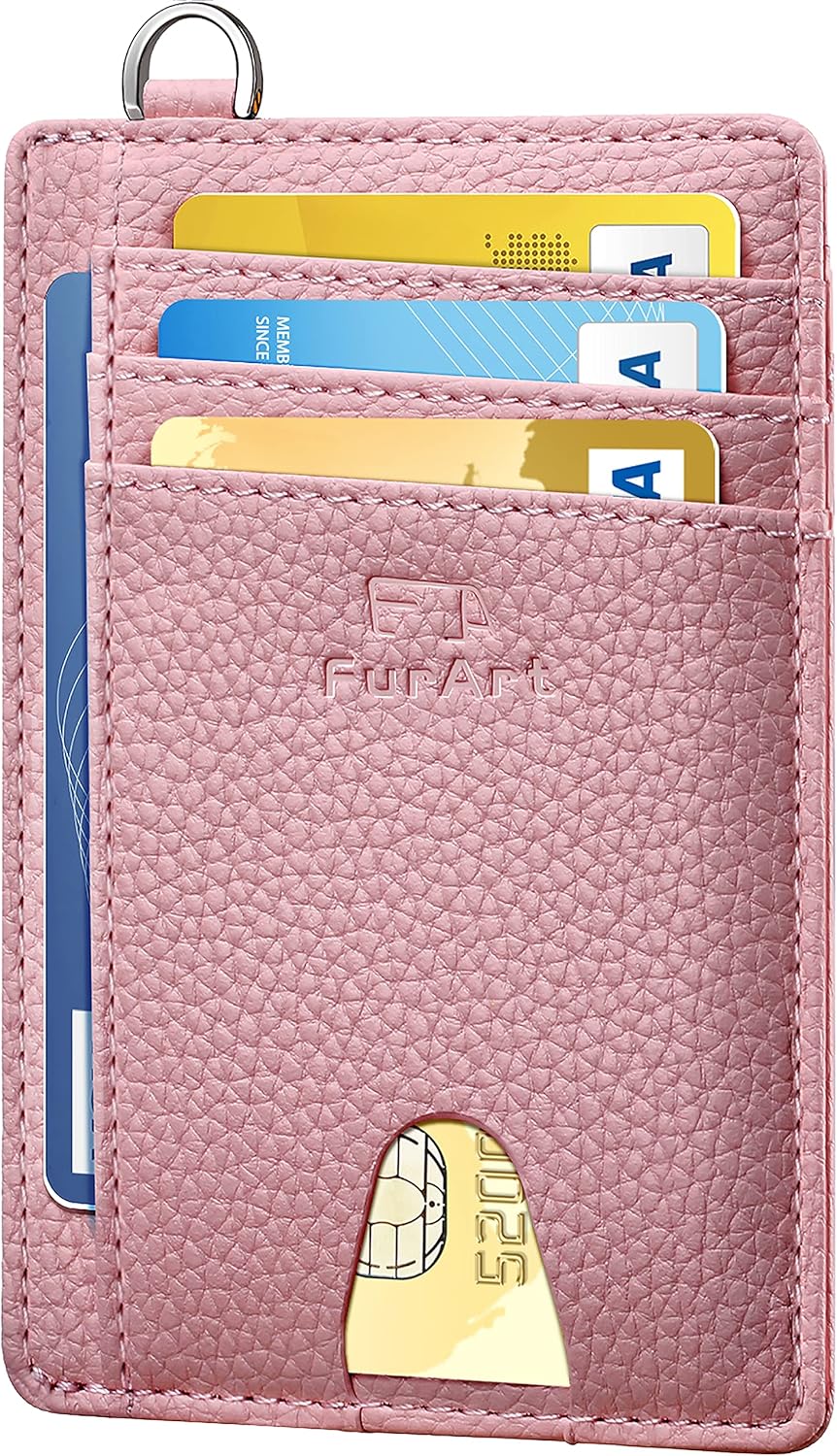 FurArt Slim Minimalist Wallet, Front Pocket Wallets, RFID Blocking, Credit Card Holder for Men - Image 2