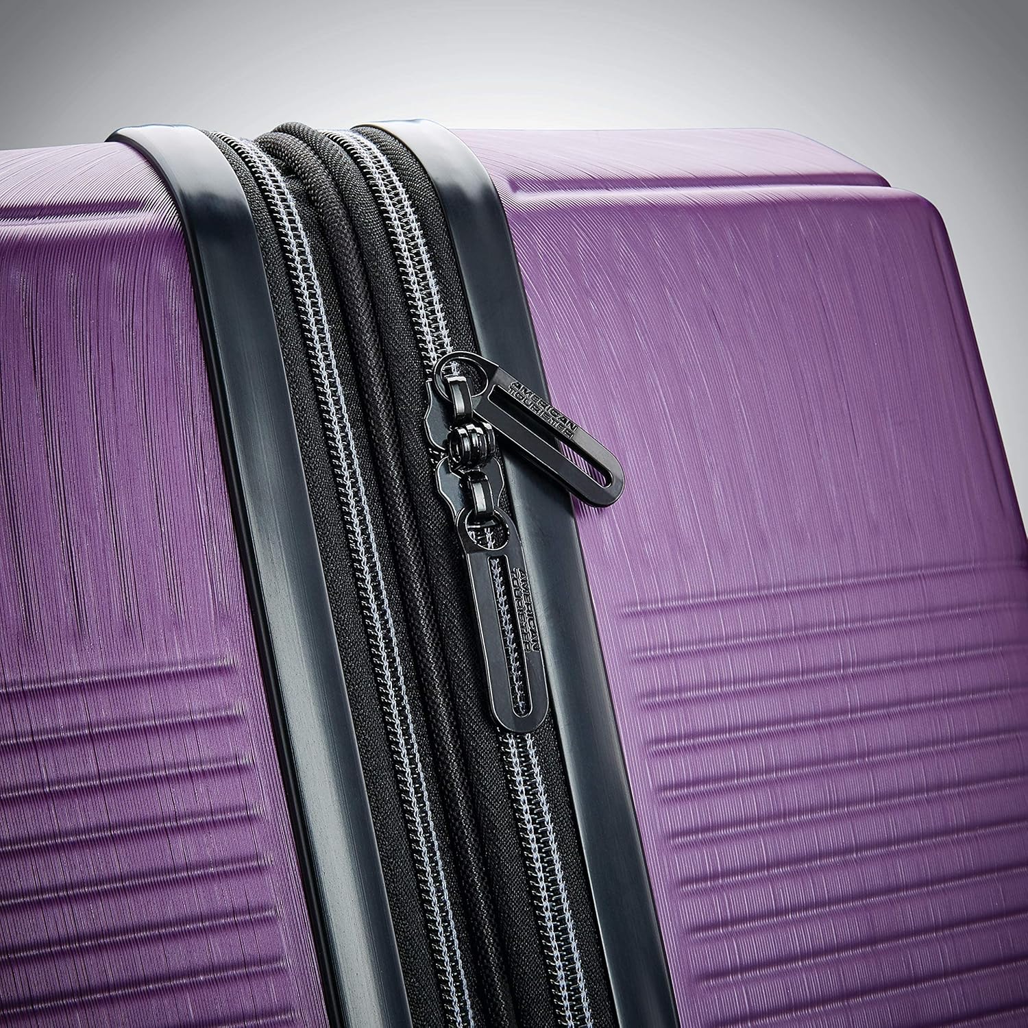 American Tourister Stratum XLT Expandable Hardside Luggage with Spinner Wheels, Power Plum, Carry-On 21-Inch - Image 6