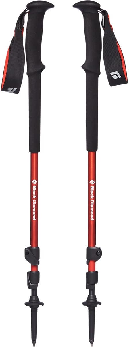 BLACK DIAMOND Trail Trekking Poles (Pair) | Lightweight Aluminum Hiking Poles | FlickLock Adjustable Shafts | All-Season Stability & Comfort - Image 3