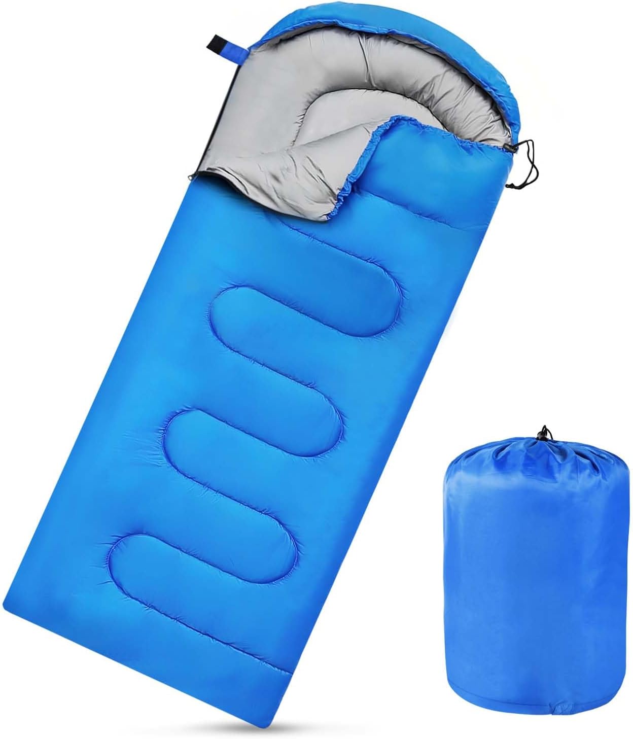 Camping Sleeping Bags for Adults Kids Waterproof Lightweight Sleeping Bag for Cold Weather or Warm Backpacking Hiking Mountaineering Indoor Outdoor Use - Image 2