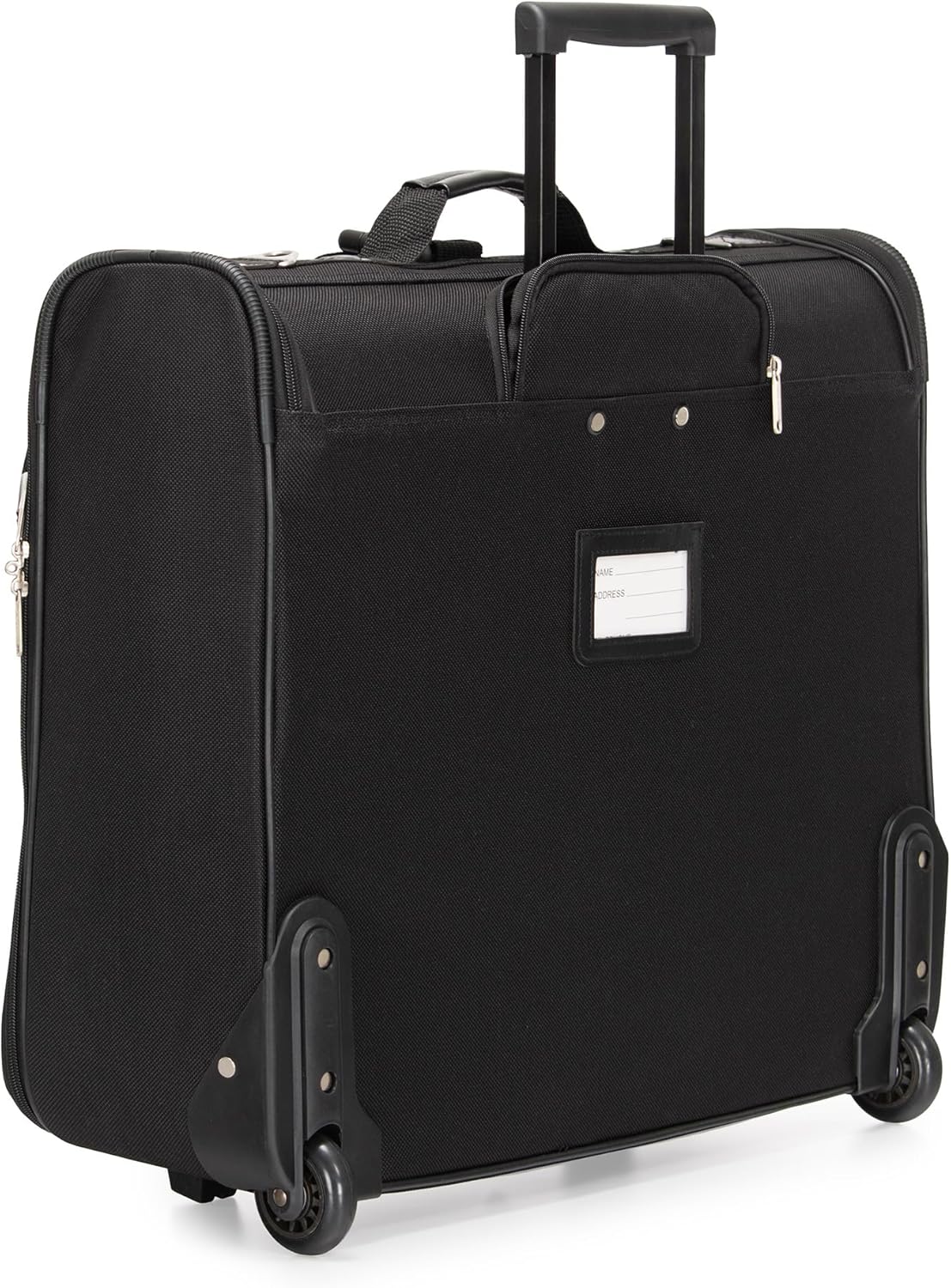 Travel Select Amsterdam Business Rolling Garment Bag, Softside Expandable Rolling 2-Wheeled Suit Carrier, Navy, One Size - Image 5
